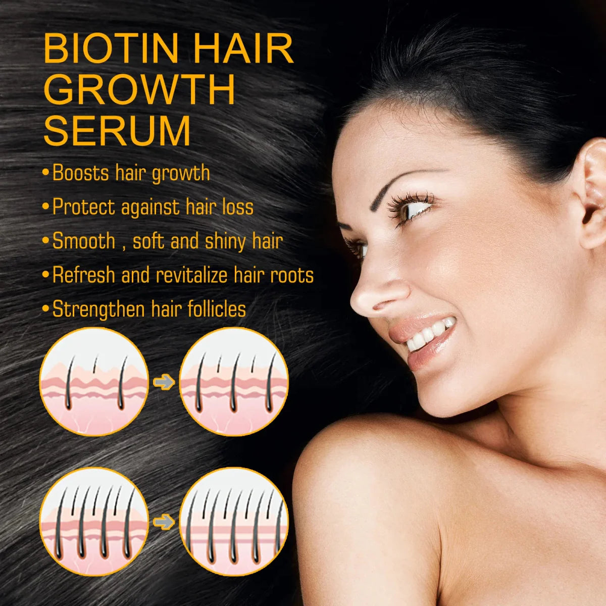 LuxBiotin Serum - Boost Hair Growth - Doctor Nature